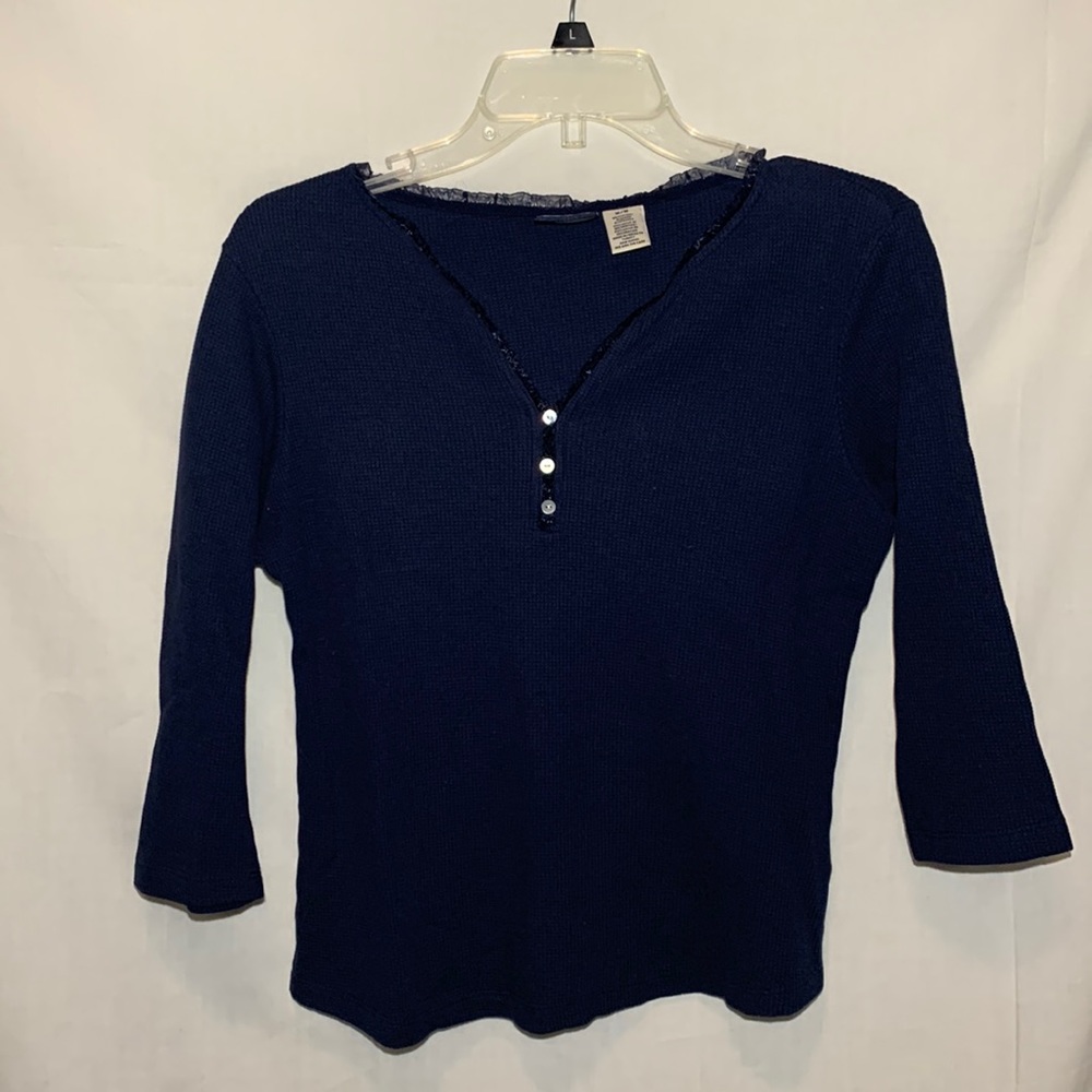 Jamaica Bay thermal cotton top medium M
